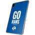 NFL Los Angeles Rams Team Motto iPad Pro 11in (2024) Clear Case
